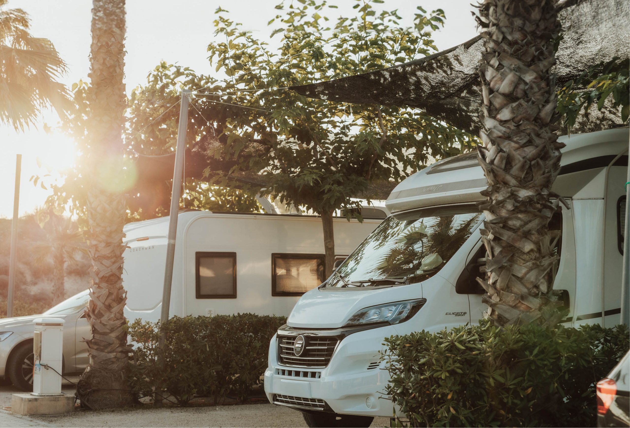 Área de autocaravanas Camping Kikopark Playa en Oliva, Valencia